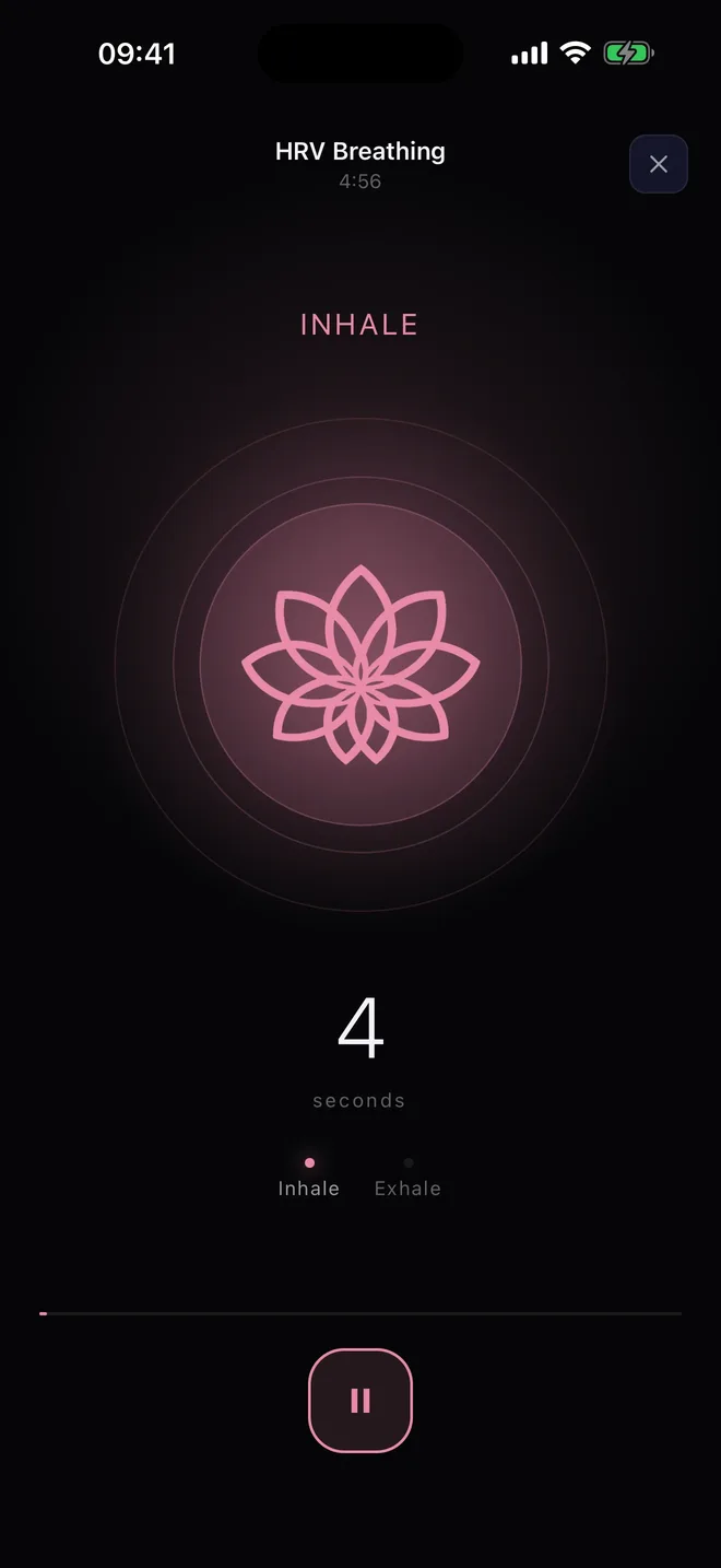 Breathe, guided